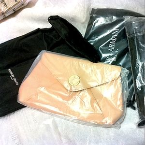 Armani cosmetic bag new